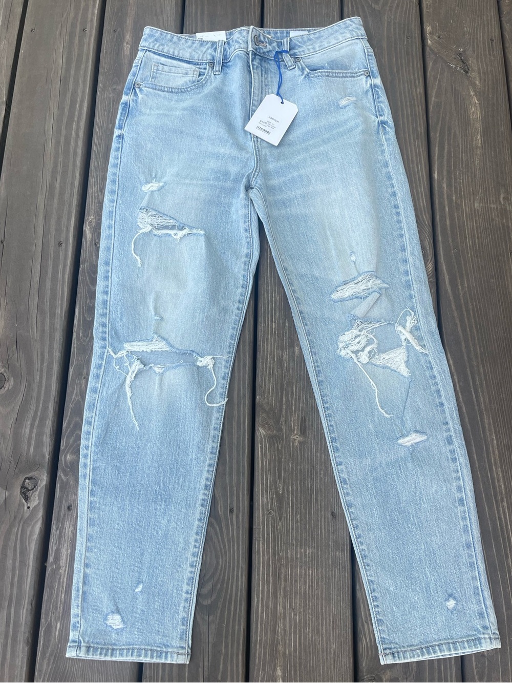 NWT Eunina Tobi Super HighRise Mom Jean